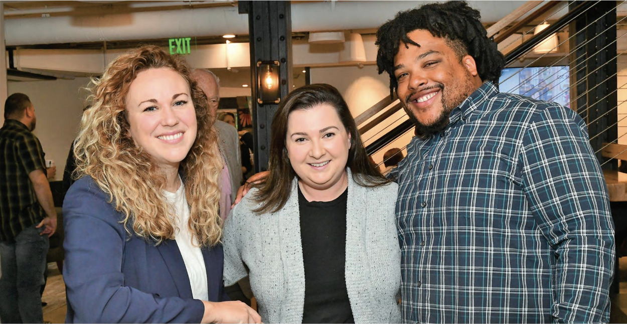 Meghan Wallace, Carling Ryan and Ron Berry